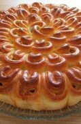 Мясной пирог «Хризантема»